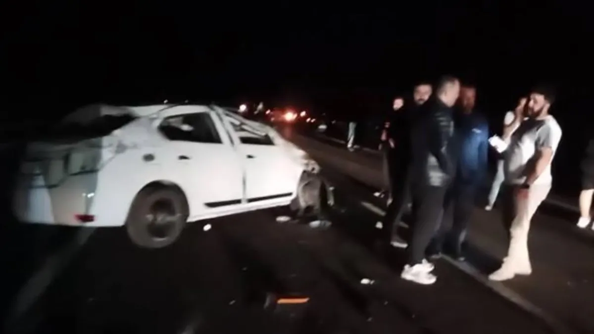 Otoyolda araç takla attı: 7 yaşındaki Sümeyye öldü