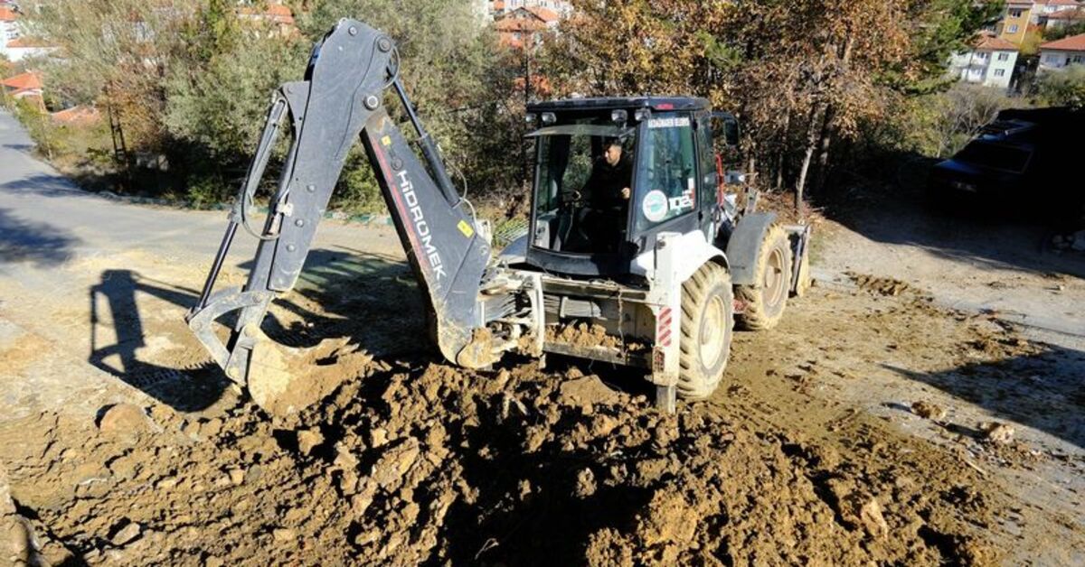 Yozgat Belediyesi’nden dere ıslah çalışması