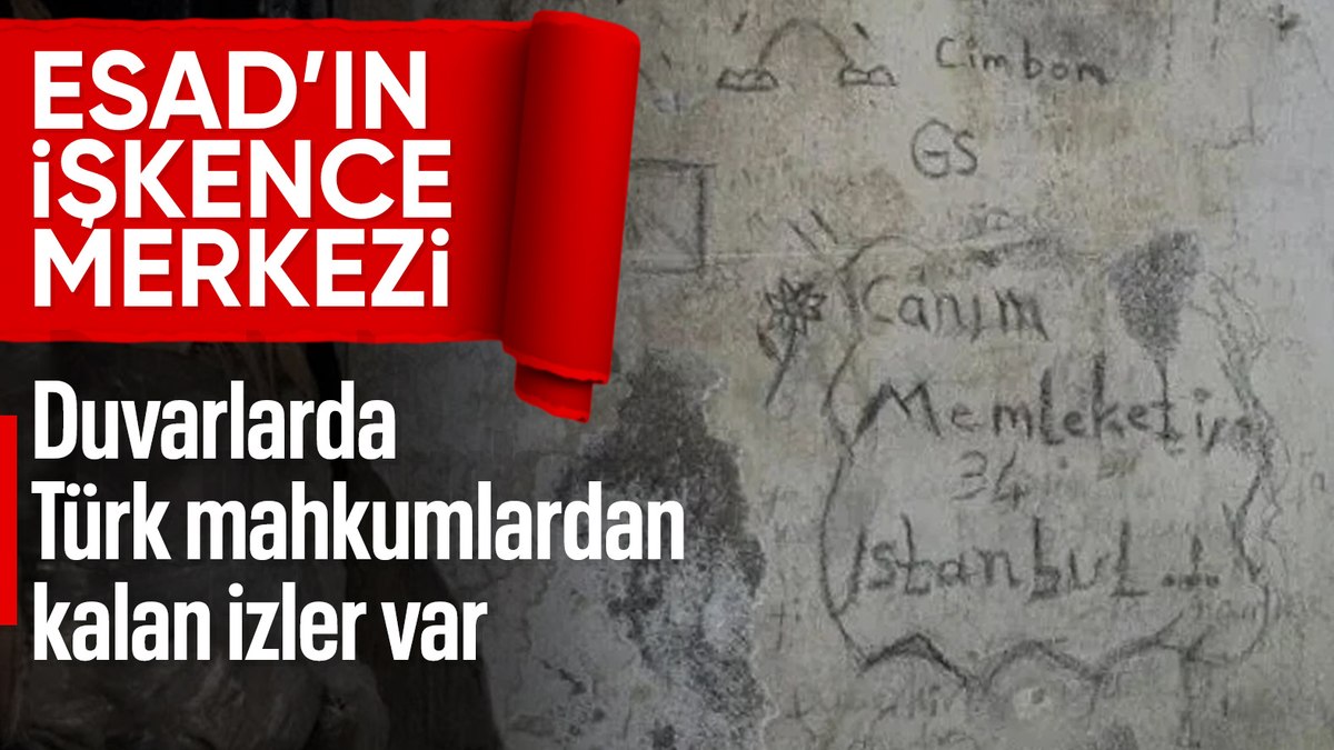 Beşar Esad’ın işkence merkezinde Türkçe izler: Canım memleketim İstanbul, GS, Cimbom