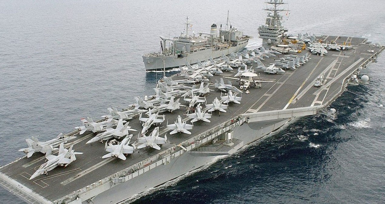 ABD Donanması ‘Beşiktaş’ın çarptığı uçak gemisinin son halini paylaştı