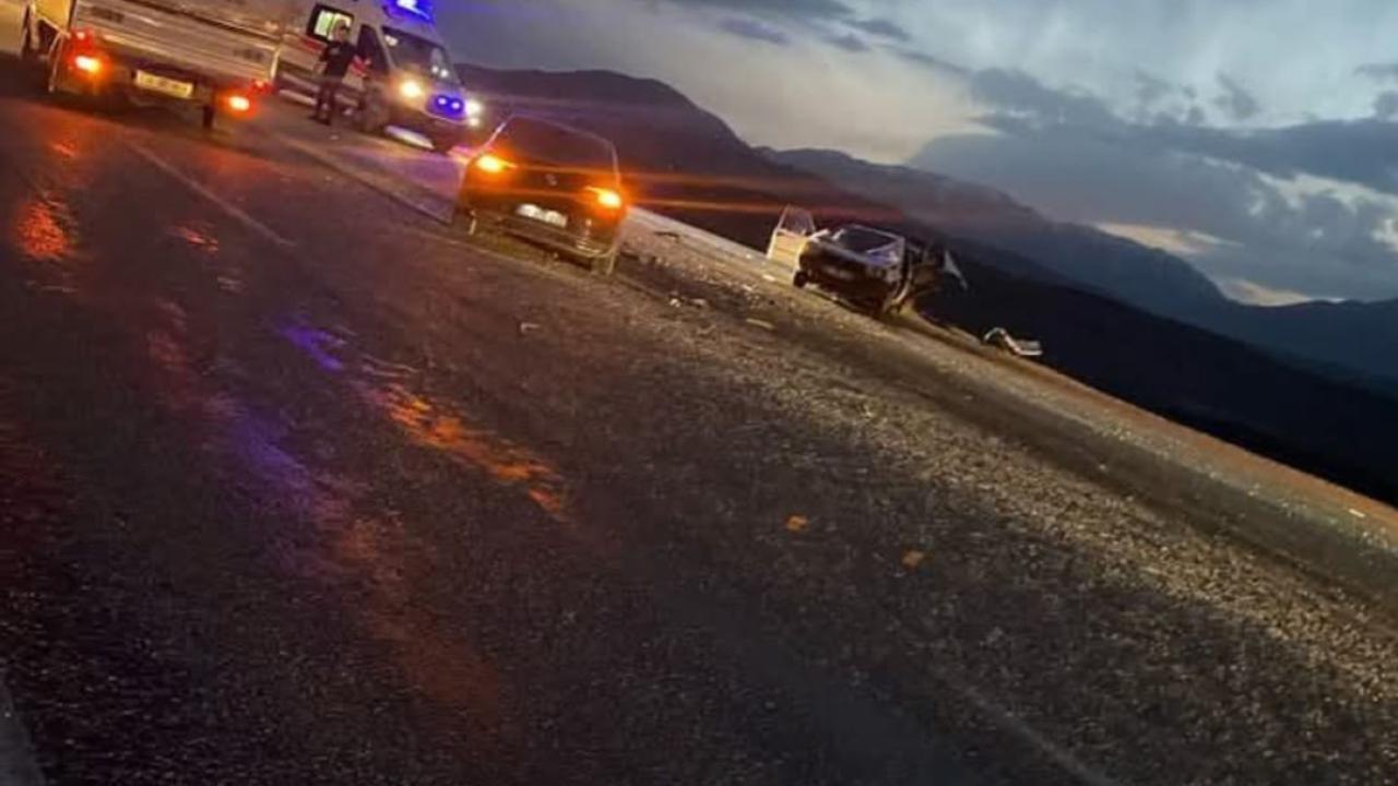 Malatya’da 2 otomobil çarpıştı: 1 ölü